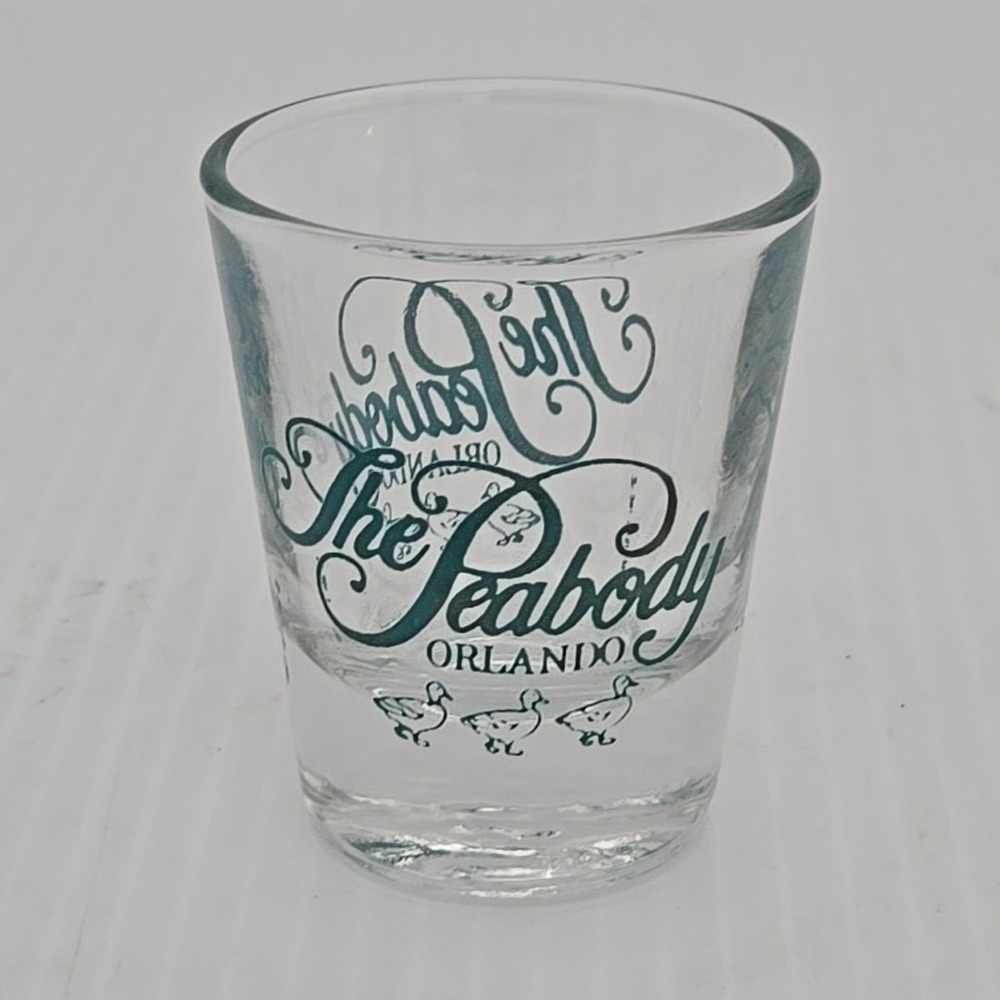Vintage Rhe Peabody Orlando‎ Souvenir Shot Glass